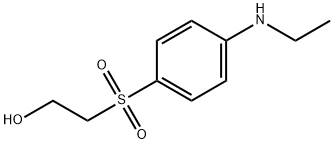 2-[4-(Ethylamino)phenylsulfonyl]ethanol Structure