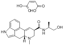 Ergonovine maleate 구조식 이미지