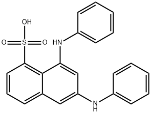 6,8-dianilinonaphthalene-1-sulphonic acid Structure