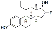 11-ethyl-16-fluoroestradiol Structure