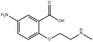 벤조산,5-아미노-2-[2-(메틸아미노)에톡시]-(9CI) 구조식 이미지