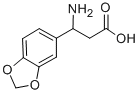 3-Amino-3-benzo[1,3]dioxol-5-yl-propionic acid 구조식 이미지