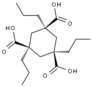 CIS CIS-1 3 5-TRIPROPYL-1 3 5-CYCLOHEXA& Structure