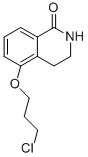 5-(3-CHLORO-PROPOXY)-3,4-DIHYDRO-2H-ISOQUINOLIN-1-ONE Structure