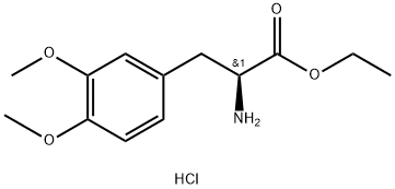 L-Tyrosine, 3-Methoxy-O-Methyl-, ethyl ester, hydrochloride Structure