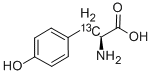 L-TYROSINE-BETA-13C Structure