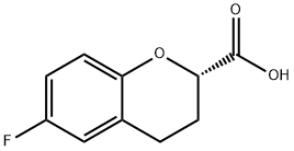 129101-36-6 2H-1-Benzopyran-2-carboxylic acid, 6-fluoro-3,4-dihydro-, (2S)-