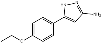 1H-Pyrazol-3-amine,5-(4-ethoxyphenyl)-(9CI) 구조식 이미지