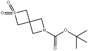 N-BOC-2-thia-6-azaspiro[3.3]heptane 2,2-dioxide Structure