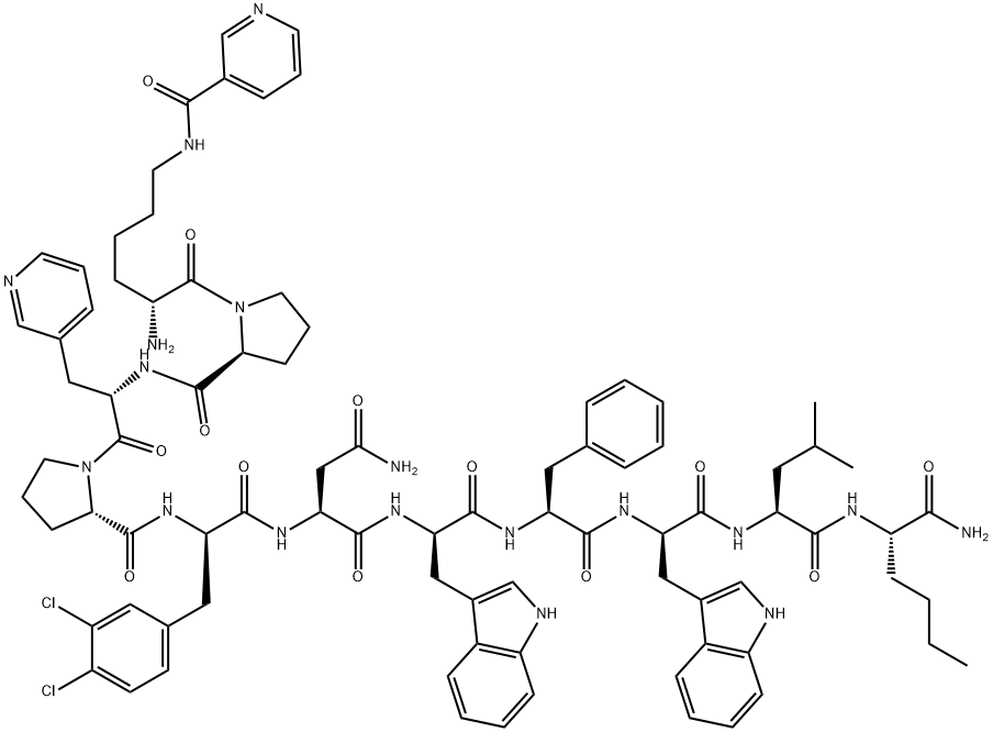 spantide II Structure