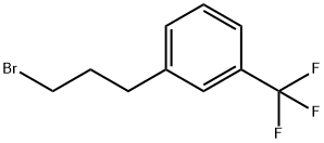 1-BroMo-3-[3-(trifluoroMethyl)phenyl]propane Structure