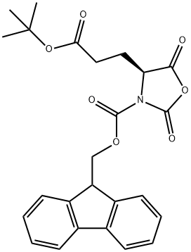 FMOC-GLU(OTBU)-N-CARBOXYANHYDRIDE Structure