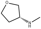 (R)-Methyl-(tetrahydro-furan-3-yl)-amine Structure