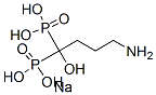Alendronate sodium Structure