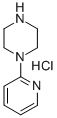 1-(2-PYRIDYL)PIPERAZINE MONOHYDROCHLORIDE 구조식 이미지