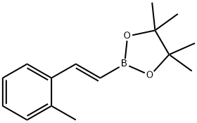 2-Methyl-beta-styrylboronic acid pinacoal ester Structure