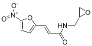 N-(2,3-epoxypropyl)-3-(5-nitrofuran-2-yl)-propenamide Structure