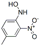 Benzenamine,  N-hydroxy-4-methyl-2-nitro- Structure