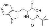 BOC-DL-7-AZATRYPTOPHAN Structure