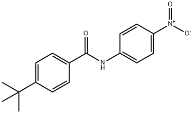 4-(tert-부틸)-N-(4-니트로페닐)벤즈아미드 구조식 이미지