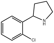 2-(2-Chlorophenyl)pyrrolidine Structure