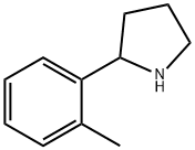 2-(2-메틸페닐)피롤리딘 구조식 이미지