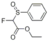 ethyl 2-(benzenesulfinyl)-2-fluoroacetate Structure