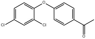 4-아세틸-2′,4′-디클로로페닐에테르 구조식 이미지