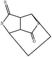 1,4-Ethano-1H,3H-thieno(3,4-c)thiophen-3-one, tetrahydro-6-thioxo- 구조식 이미지