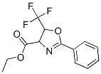 ETHYL 2-PHENYL-5-(TRIFLUOROMETHYL)-4,5-DIHYDROOXAZOLE-4-CARBOXYLATE Structure