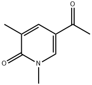 2(1H)-Pyridinone, 5-acetyl-1,3-dimethyl- (9CI) Structure