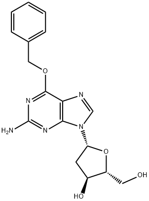 O(6)-benzyl-2'-deoxyguanosine 구조식 이미지