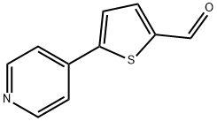 5-Pyridin-4-ylthiophene-2-carboxaldehyde 97% Structure