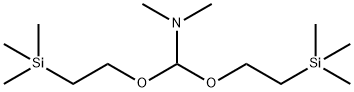 N,N-DIMETHYLFORMAMIDE BIS[2-(TRIMETHYL- SILYL)ETHYL] ACETATE Structure