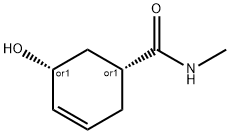 3-Cyclohexene-1-carboxamide,5-hydroxy-N-methyl-,cis-(9CI) Structure