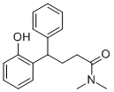 벤젠부탄아미드,2-하이드록시-N,N-디메틸-감마-페닐- 구조식 이미지