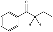 BUTYRO-2,2-D2-PHENONE Structure