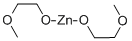 ZINC 2-METHOXYETHOXIDE 구조식 이미지