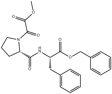 카르보메톡시CARBONYL-PRO-PHE-OBZL 구조식 이미지