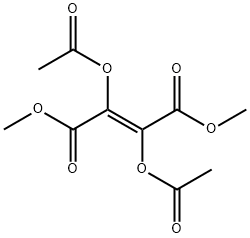 DIMETHYL (Z)-2,3-DIACETYLOXYBUT-2-ENEDIOATE 구조식 이미지