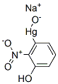 하이드록시수은-니트로페놀,나트륨염 구조식 이미지