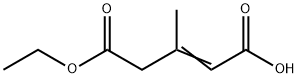 3-methyl-2-pentenedioic acid ethyl ester Structure
