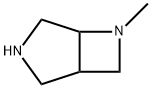6-Methyl-3,6-diazabicyclo[3.2.0]heptane Structure