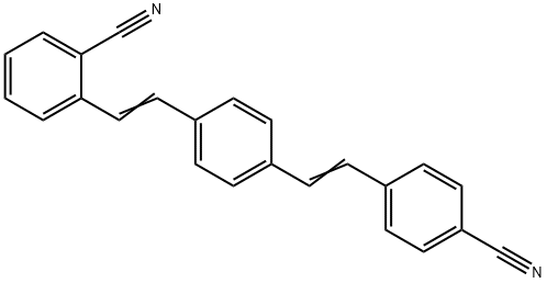 1-(2-Cyanostyryl)-4-(4-cyanostyryl)benzene Structure