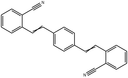 1,4-Bis(2-cyanostyryl)benzene 구조식 이미지