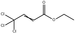 ethyl (Z)-4,4,4-trichlorobut-2-enoate Structure