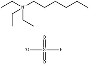 Ammonium, triethylhexyl-, fluorosulfate Structure