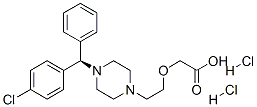 Levocetirizine dihydrochloride 구조식 이미지