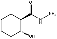 Cyclohexanecarboxylic acid, 2-hydroxy-, hydrazide, trans- (9CI) Structure