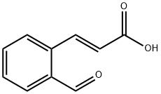2-Formylcinnamic acid 구조식 이미지